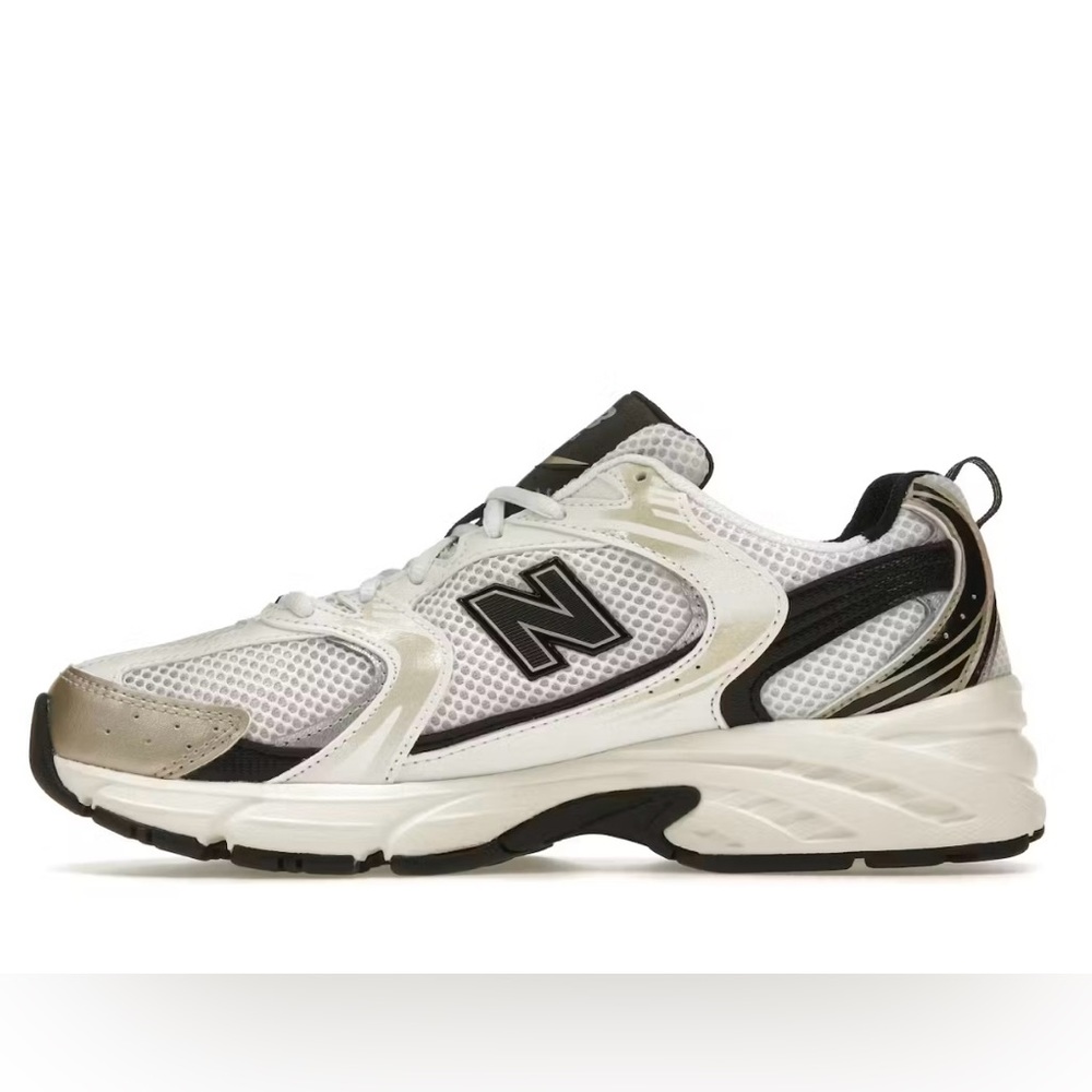light gold white new balance 530
